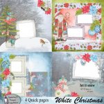 White Christmas Quick Pages