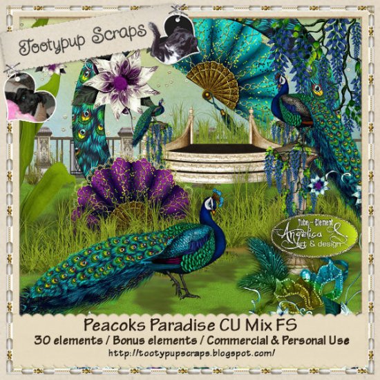 Peacocks Paradise CU Mix FS - Click Image to Close