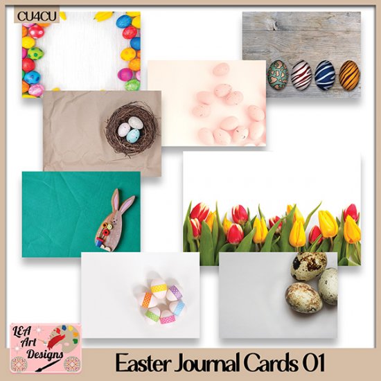Easter Journal Cards 01 - CU4CU - Click Image to Close