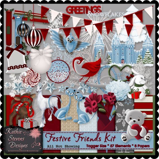 Festive Friends Tagger Kit - Click Image to Close