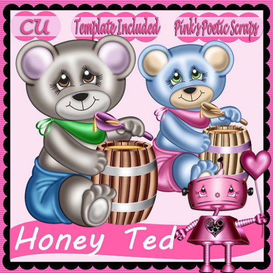 Honey Ted Script - Click Image to Close