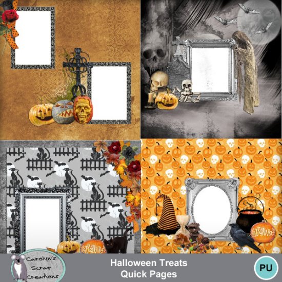 Halloween Treats Quick Pages - Click Image to Close