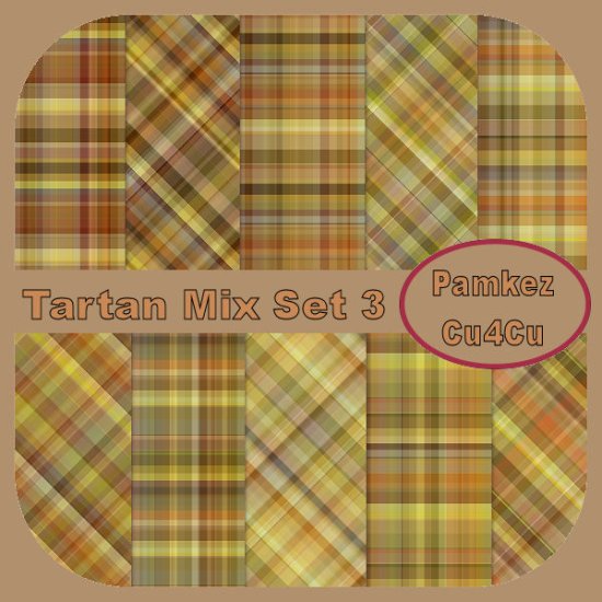 Tartan Mix Set 3 - Click Image to Close