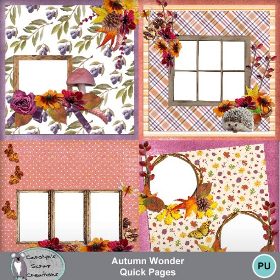 Autumn Wonder Quick Pages - Click Image to Close