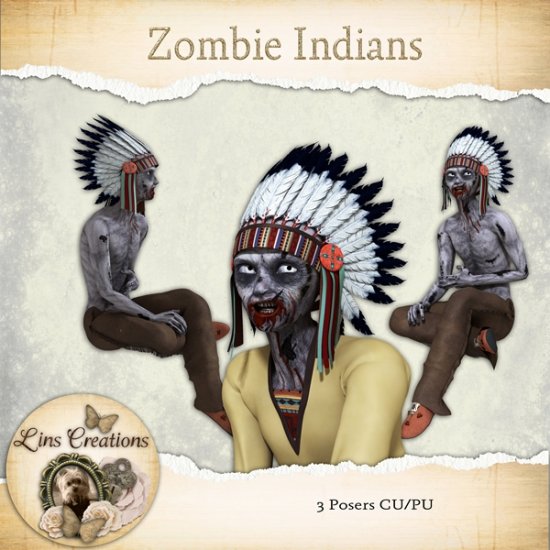 Zombie Indians - Click Image to Close