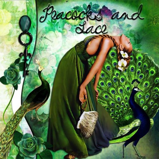Peacocks and Lace - Click Image to Close