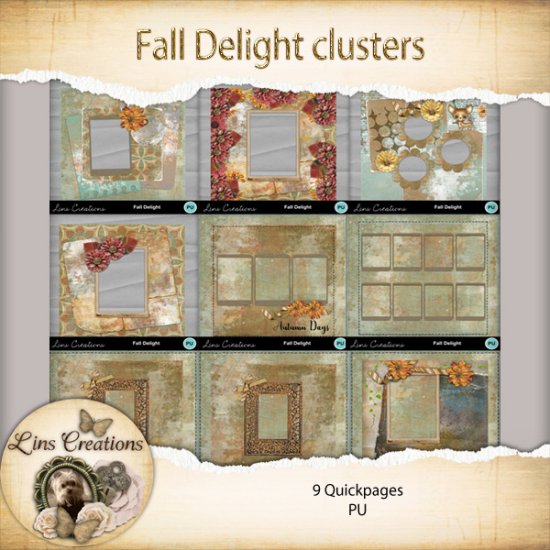 Fall delight quickpage pack - Click Image to Close