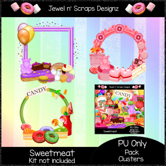 Clusters Frame - "Sweetmeat" - Click Image to Close
