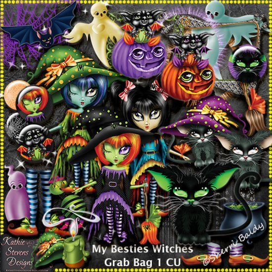 My Besties Witches Grab Bag 1 - CU - Click Image to Close