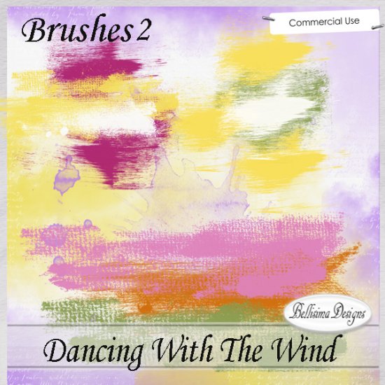 Dancing With The Wind, Brushes 2 By Bellisima Designs - Click Image to Close