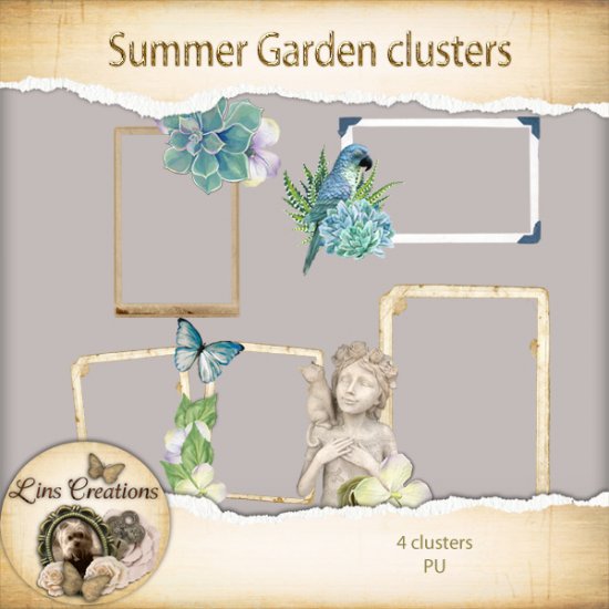 Summer Garden clusters - Click Image to Close