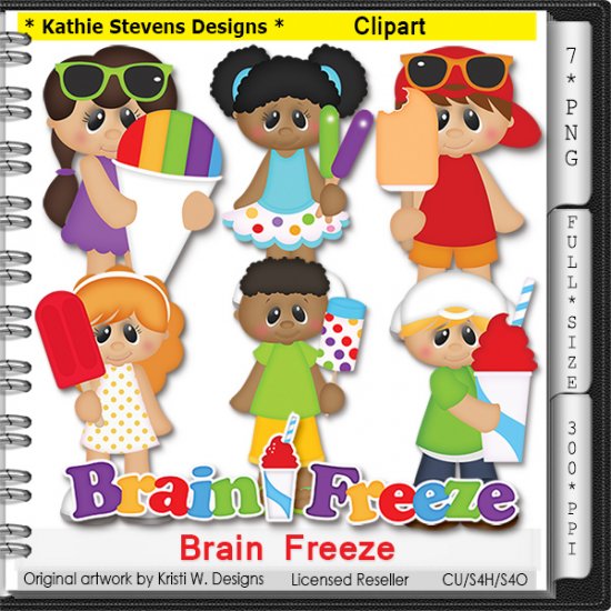 Brain Freeze Clipart - CU - Click Image to Close