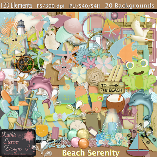 Beach Serenity - Click Image to Close