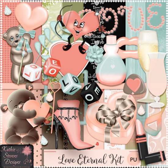 Love Eternal - Tagger Size Kit - Click Image to Close