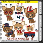 American Chihuahua Clipart - CU