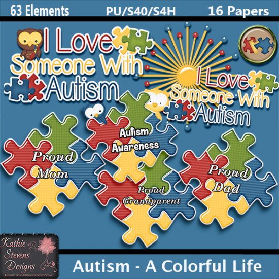 Autism - A Colorful Life TS - Click Image to Close