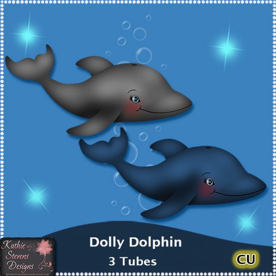 Dolly Dolphin CU - Click Image to Close