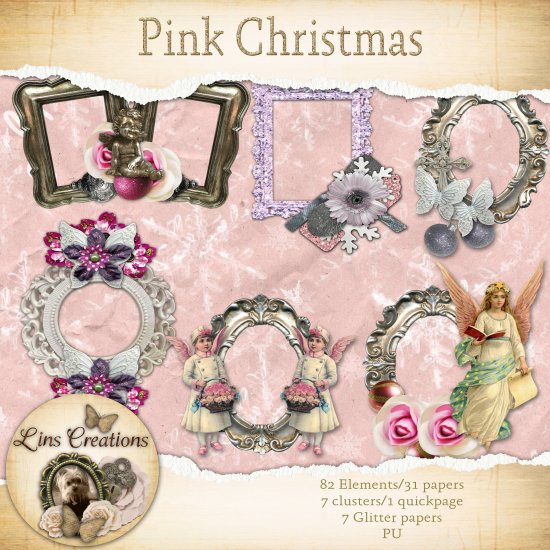 Pink Christmas - Click Image to Close