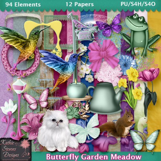 Butterfly Garden Meadow - Tagger - Click Image to Close