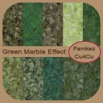 Green Marble Effect Papers