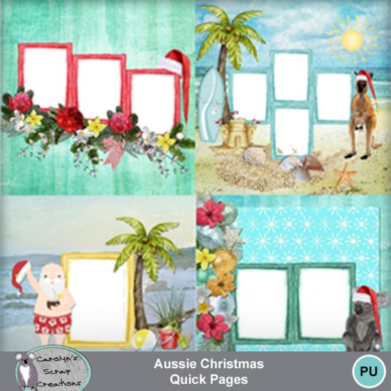 Aussie Christmas Quick Pages - Click Image to Close