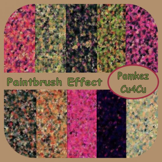 Paintbrush Effect Papers - Click Image to Close
