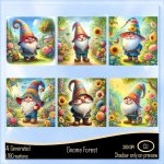 AI - Background Gnomes Forest