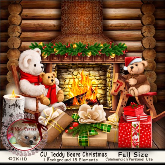 DC_CU Teddy Bear's Christmas - Click Image to Close