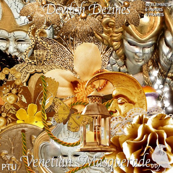 Venetian Masquerade - Click Image to Close