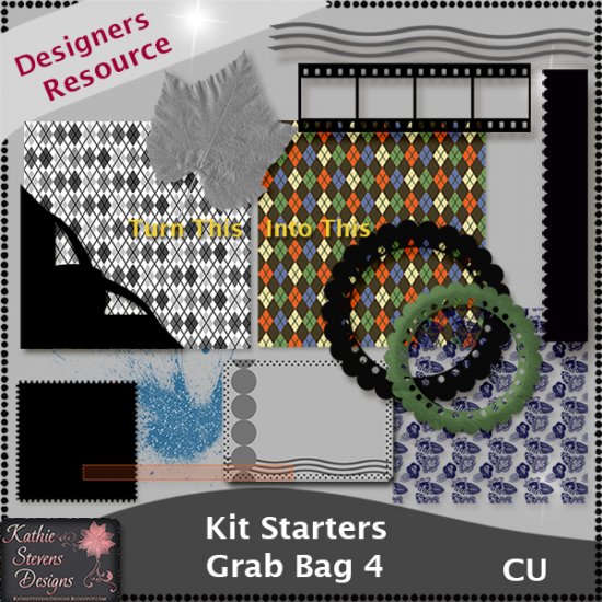 Kit Starters Grab Bag 4 - CU Templates - Click Image to Close
