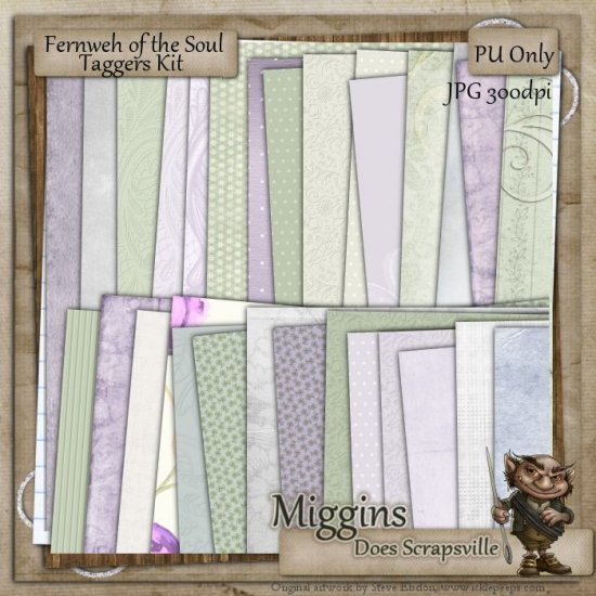 Fernweh of the Soul Taggers Size Kit - Click Image to Close