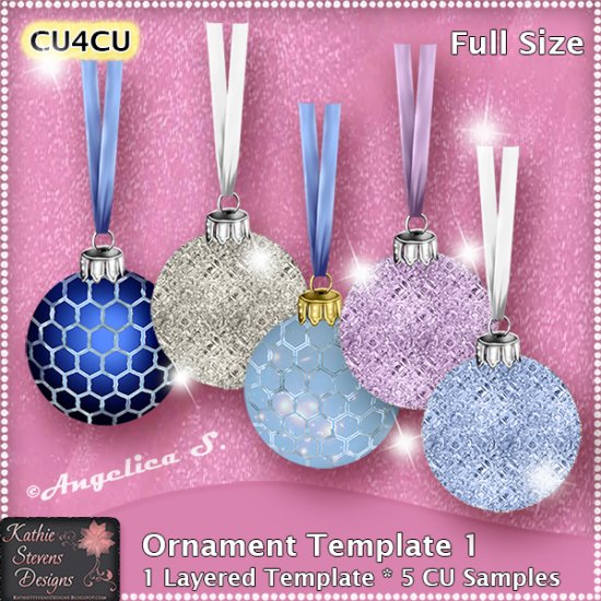Ornament Template 1 - CU4CU - Click Image to Close