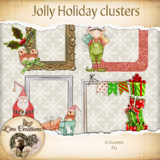 Jolly holiday clusters - Click Image to Close
