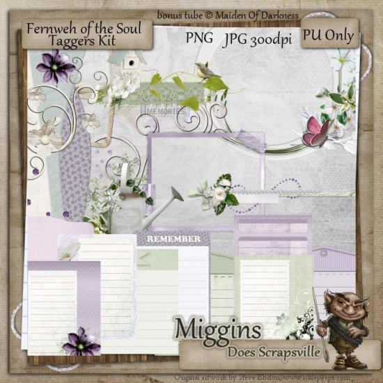 Fernweh of the Soul Taggers Size Kit - Click Image to Close