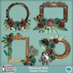 Steampunk Style Cluster Frames
