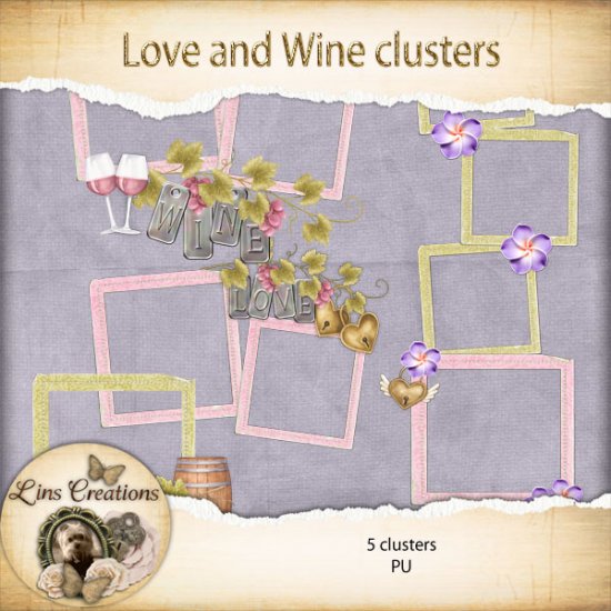 Love and Wine clusters - Click Image to Close