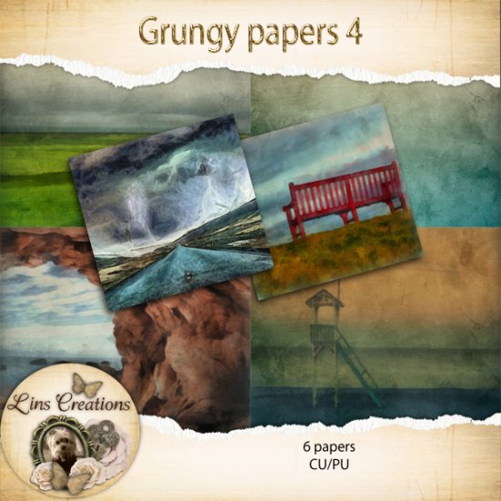 Grungy papers 4 - Click Image to Close