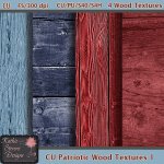 Textures Patriotic Wood 1 CU