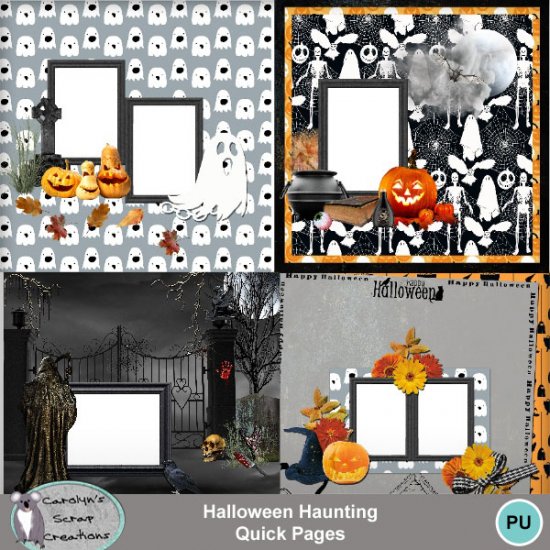 Halloween Haunting Quick Pages - Click Image to Close