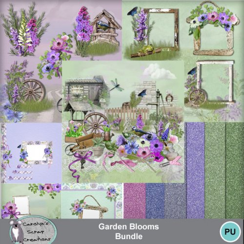 Garden Blooms Bundle - Click Image to Close
