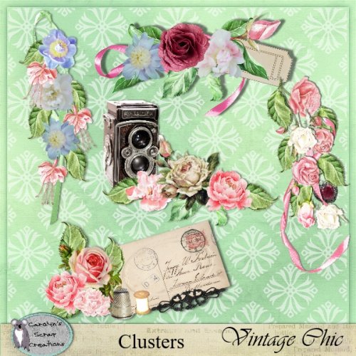 Vintage Chic Clusters - Click Image to Close