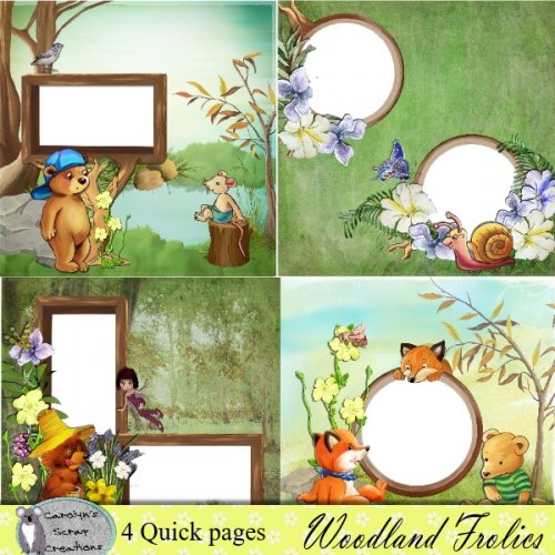 Woodland frolics Quick pages - Click Image to Close
